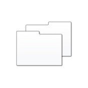 Photo Box Divider Card - White Poly